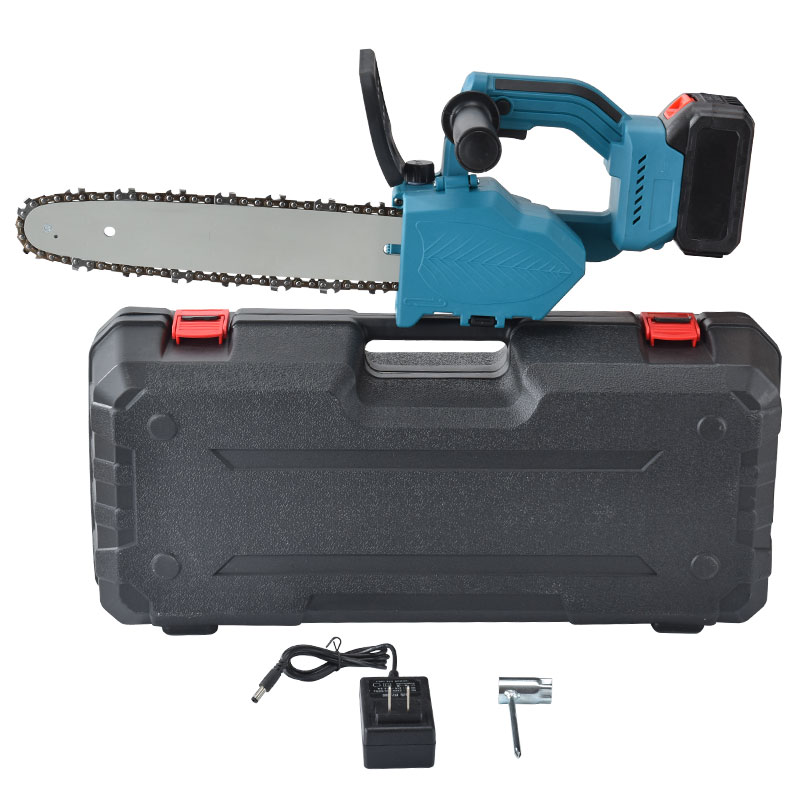 Cordless lithium Battery Chain Saw Mini Brushless Rechargeable Electric Wood Cut Garden Lithium Chainsaw