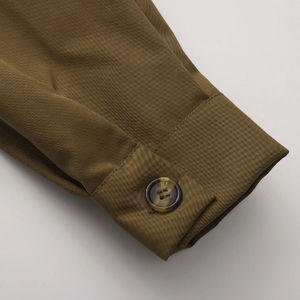 Nouvelle Collection Printemps OEM – Veste Safari Homme Style Britannique Ample Multi-Poches Vintage avec Revers pour la <span class=keywords><strong>Chasse</strong></span> et la Randonnée - Product Image 6