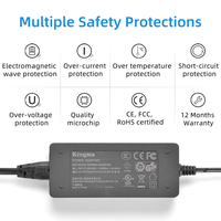 KingMa 8.4V 3A Adaptateur d'alimentation CA Coupleur CC et kit de batterie factice NP-F550 pour Sony F550 F750 F970