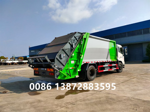Dongfeng 16 Sistema hidráulico <span class=keywords><strong>de</strong></span> camión <span class=keywords><strong>de</strong></span> basura comprimido cúbico con informe <span class=keywords><strong>de</strong></span> prueba para la recolección <span class=keywords><strong>de</strong></span> gestión <span class=keywords><strong>de</strong></span> residuos municipales - Product Image 5