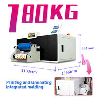 Produsen Impressora Original Baru Kustom 3.14/jam Kecepatan Tinggi A3 UV DTF Printer Stiker Otomatis Penuh Pencetakan Berkualitas Tinggi