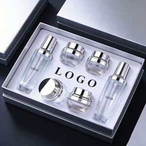 Custom Screen Print Glass Cosmetic Packaging Stock Eye Cream Bottles <b>Foundation</b> Jars Spray Bottles for Brands - Product Image 2
