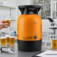 Fût de bière réutilisable écologique 30L, vente en gros, fût pressurisé en PEHD de qualité alimentaire, prix d'usine, fournisseur chinois