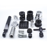Pièces mécaniques personnalisées usinées CNC par tournage-fraisage en composite, tubes en titane, aluminium, acier inoxydable, clous en titane