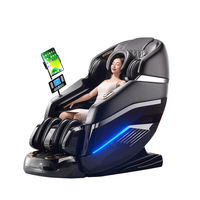 Sillón de Masaje Eléctrico Shiatsu de Gravedad Cero R18 2026, de Lujo, Pequeño, con 4D SL Track, para Pies y Cuerpo Completo