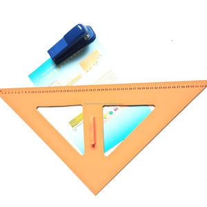 El juego de geometría de matemáticas escolar personalizado para profesores incluye transportador cuadrado y brújulas - Product Image 5
