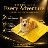Nouveau tapis pour animaux de compagnie en maille à motif œil-de-perdrix, coussin de couchage pour chien quatre saisons, rafraîchissant et imperméable, universel pour chiens et chats