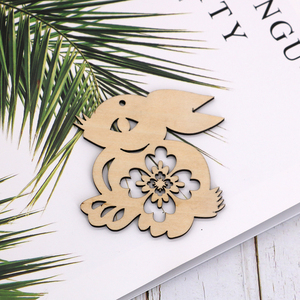 2024 Hot Sale <strong>Easter</strong> Bunny Decorations Wooden Rabbit Egg <strong>Ornaments</strong> for <strong>Easter</strong> Decor - Product Image 5