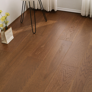 Plancher en bois massif AVANTIMORA moderne, facile à nettoyer, respectueux de l'environnement, certifié CE, qualité AB, 12 mm, multicouche, chêne, T&G, pour couloir - Product Image 2