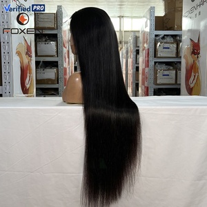 Nhà Máy Chuyên Nghiệp Foxen Glueless Tóc Giả Tóc Con Người 13X6 Đầy Đủ Hd Ren Trong Suốt Phía Trước Tóc Giả Tự Nhiên Tóc Giả Tóc Con Người Cho Phụ Nữ Da Đen - Product Image 5