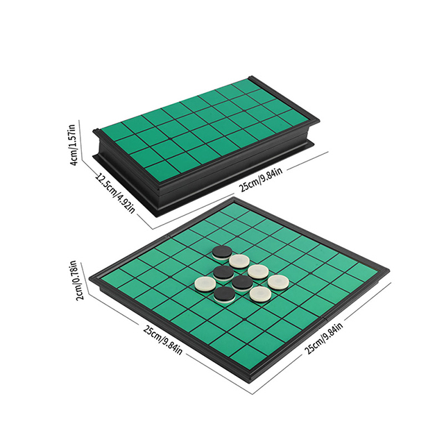 LONGXI Magnetic Toy Playing Game Reversi Custom Board Game Kids Travel Other Educational Toys for Matching Outfits