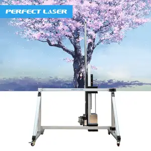 Perfect Laser Home Decoration Vertical 3D Outdoor Paper Wall UV Printer Machine For Metal Wood Glass Wall Painter