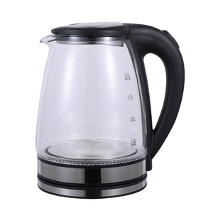 Bollitore in vetro brocca Cordless bollitore 1.8L elettrodomestici per la casa intelligenti principali elettrodomestici da cucina vetro Cordless brocca elettrica bollitore CE CB - Product Image 4