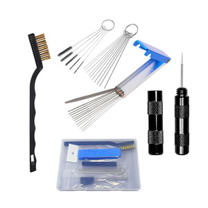 Kit de nettoyage de pistolet de pulvérisation 27 pièces, brosse métallique, kit de ventilation pour réparation automobile - Product Image 5