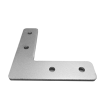 Connecteur de profil en forme de L Support d'angle plat personnalisé Plaque de connexion universelle