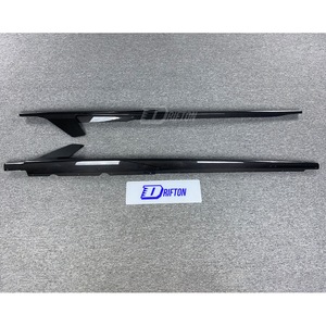 For Audi R8 2020-2024 Aggressive Dry Carbon Fiber <b>Side</b> Skirt - Product Image 2