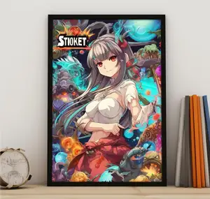 चीन कारखाने में सबसे अच्छा प्रिंटर मूल्य कस्टम पोस्टर रंग आधुनिक कला दीवार पोस्टर प्रिंट