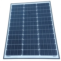 Panneau solaire monocristallin 80W 12V haute performance pour camping-car, bateau, caravane, hors réseau