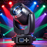 Projecteur à tête mobile Sharpy Beam 200W, LED 180W, 14 gobos, 9 couleurs, 18 prismes, DMX pour KTV, bar, fête, discothèque, club