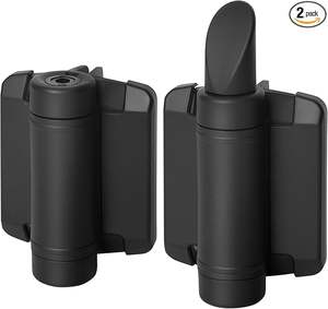 Clôture en nylon réglable avec kit <span class=keywords><strong>de</strong></span> charnières à capuchon <span class=keywords><strong>de</strong></span> sécurité, fermeture douce, design moderne pour usage extérieur - Product Image 2