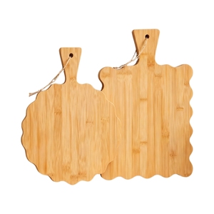 Set di Taglieri in Bambù Decorativi per Cucina, per <span class=keywords><strong>Pane</strong></span>, Salumi, Formaggi, Carne, Frutta - Product Image 1