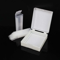 Biology Lab Course Various Specifications Plastic and Wooden Microscope Prepared Slides Storage Box CE/ISO