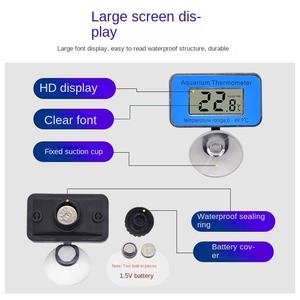 Verticale Aquariumthermometer Aquarium Watertemperatuur Test Fahrenheit Glazen Container Accessoires - Product Image 4