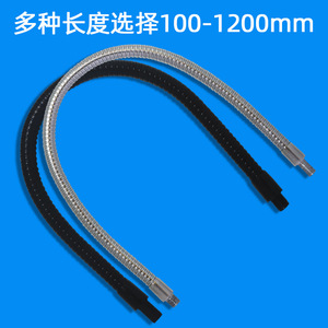 Lámpara de Escritorio LED de Acero Inoxidable con Brazo Largo, Luz de Trabajo Universal para Torno, Tubo Flexible Tipo Serpiente, Opciones de Color, Accesorios para Máquinas Herramienta - Product Image 3