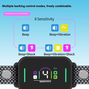 <span class=keywords><strong>Collier</strong></span> électrique <span class=keywords><strong>anti</strong></span>-<span class=keywords><strong>aboiement</strong></span> <span class=keywords><strong>pour</strong></span> chien, dispositif de contrôle du comportement en plastique avec entraînement aux vibrations <span class=keywords><strong>pour</strong></span> chiots et chiens de toutes tailles - Product Image 3