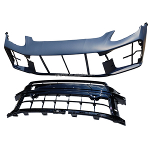 Para <span class=keywords><strong>Porsche</strong></span> <span class=keywords><strong>Panamera</strong></span> 970 971 2017-2019 Modificado al Estilo 976 SD 2025, Parachoques Delantero, Rejilla, Accesorios para Carrocería - Product Image 2