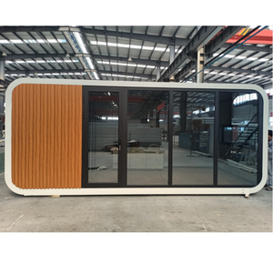 Casa Capsula Prefabbricata Ecosostenibile Apple Cabin, Completamente Arredata, Pronta per l'Installazione di Pannelli Solari, Casa Modulare Compatta per Vivere in Rilevamento - Product Image 3