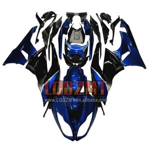 Inyección para <span class=keywords><strong>KAWASAKI</strong></span> <span class=keywords><strong>NINJA</strong></span> azul brillante ZX 6R <span class=keywords><strong>636</strong></span> 6 R 2009 ZX6R 09 10 11 12 42No.14 ZX636 ZX-6R <span class=keywords><strong>2010</strong></span> 2011 2012 Carenado - Product Image 1