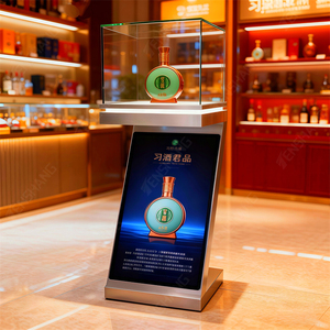 Écran LED dynamique autoportant en aluminium P1.53 P1.86 480x960mm avec contrôle par application, vitrine LED en forme de Z avec écran LED - Product Image 4