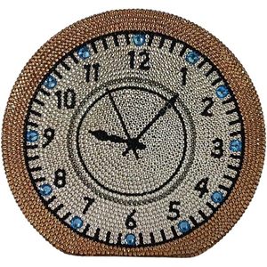 Daffgui – pochette ronde en strass pour femmes, sac de soirée en cristal, sac à main perlé scintillant pour mariage, célébration de gala - Product Image 1