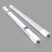 Luminaire LED Tri-Proof en polycarbonate étanche IP65, 4 pieds, 36W, 120LM/W, sans scintillement