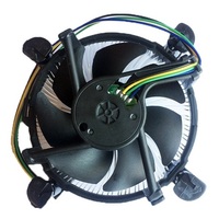 Vente directe d'usine, ventilateur de processeur, radiateur pour ordinateur portable, TDP 55W, refroidisseur Intel Core 775/1150/1155/1156/1151, dissipateur thermique