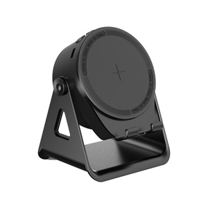 Automatic Sensor Phone Stand <b>Speaker</b> With Bluetooth 5.3 Wireless Charging <b>Mini</b> Portable <b>Speaker</b> For Mobile Device - Product Image 2