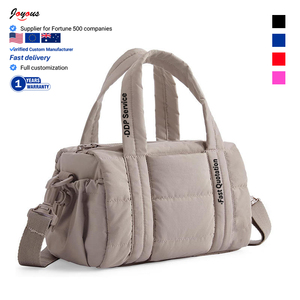 Customized Lightweight Fashion Unisex Nylon <strong>Mini</strong> <strong>Gym</strong> <strong>Bag</strong> with Detachable Shoulder Straps Waterproof &amp; Durable Polyester Lining - Product Image 1