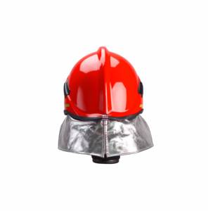 アメリカンスタイルの消防士用ハーフヘルメット、バイザー付き、耐熱性、耐貫通性 - Product Image 6