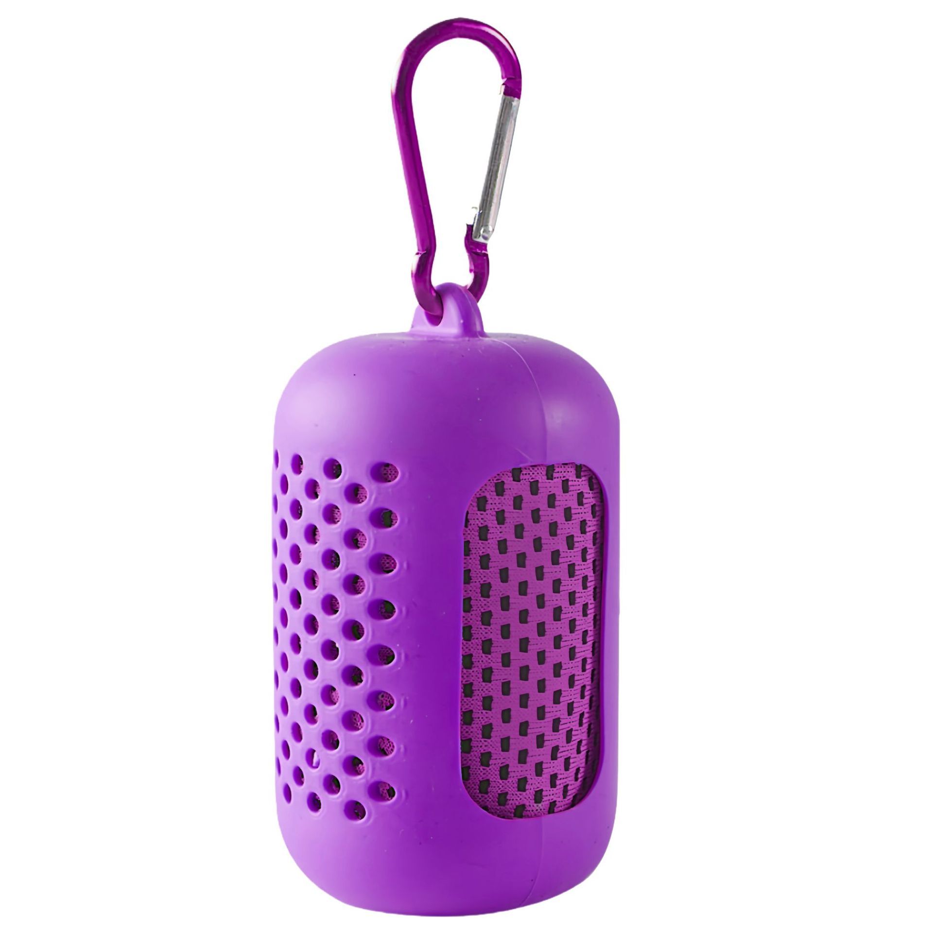 colorful Silicone Sleeve Towel [Purple]
