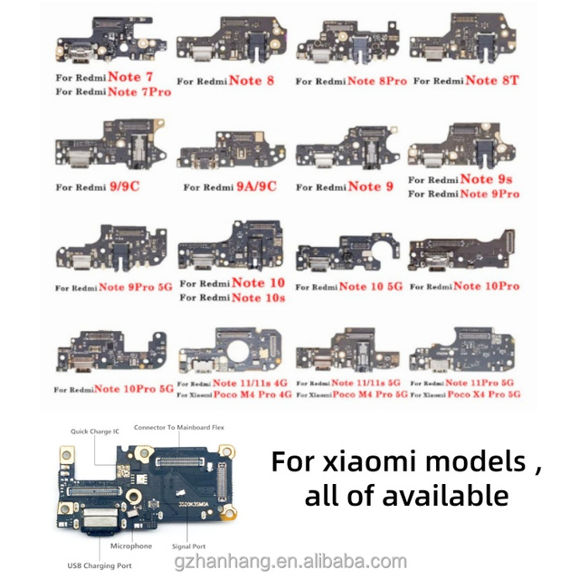 High Quality USB Charger Flex for Xiaomi Mi 11 12 11T 12X Lite Pro Ultra 5G USB Charging Port Dock Connector Board Flex Cable