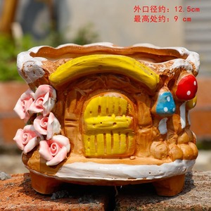 Vaso di <span class=keywords><strong>fiori</strong></span> succulento fioriere per <span class=keywords><strong>la</strong></span> decorazione del giardino MSH Design Cartoon Cartoon Design - Product Image 2