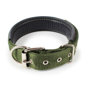 Aksesoris Hewan Peliharaan Anjing Berkualitas Tinggi 2023, Kalung Hewan Peliharaan Mewah Multi Warna, Kerah Anjing Nilon dengan Gesper yang Dapat Disesuaikan - Product Image 4