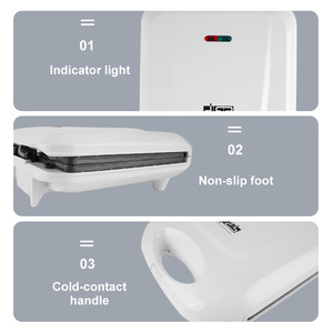 Máquina <span class=keywords><strong>de</strong></span> Donas <span class=keywords><strong>de</strong></span> Gran Venta para el Hogar Panificadora 16 Mini Donas Superficie Antiadherente Máquina Eléctrica - Product Image 4