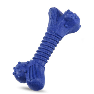 Aggressive Chewers Tough Durable Strong Natural Rubber Pet <strong>Dog</strong> <strong>Chew</strong> <strong>Bone</strong> Toy for Large <strong>Dogs</strong> - Product Image 1