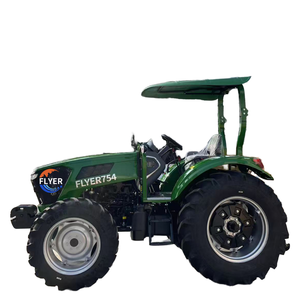 Tractor de Ruedas 4WD Flyer 754 Verde con Transmisión por Engranajes para Uso Agrícola, Alto Nivel de Seguridad - Product Image 1