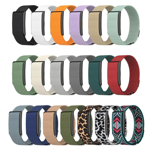 Correas Deportivas de Nailon con Cierre de Velcro, Lavables, Cómodas y de Primera Calidad para Relojes Inteligentes Amazfit Helio - Product Image 1