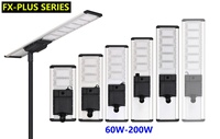 Lampes solaires d'extérieur 120W avec caméra CCTV, lampadaire solaire tout-en-un intégré, lampes solaires d'extérieur étanches IP66