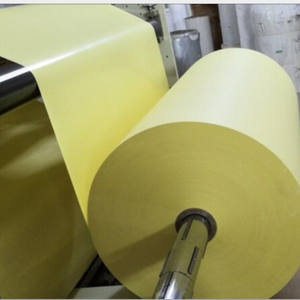 กระดาษ PE + ซิลิโคนด้านเดียวสีเหลืองสีขาว - Product Image 2