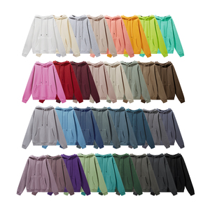 Vente en gros de sweats à capuche vierges de haute qualité grande taille mode homme cool sweats à capuche pour hommes logo personnalisé sweats à capuche unisexe en coton polyester - Product Image 1